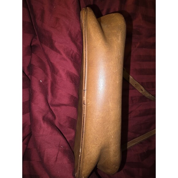 GHURKA MARLEY HODGSON NO.110 ESSEX Brown Leather Shoulder bag Vintage - Picture 5 of 15